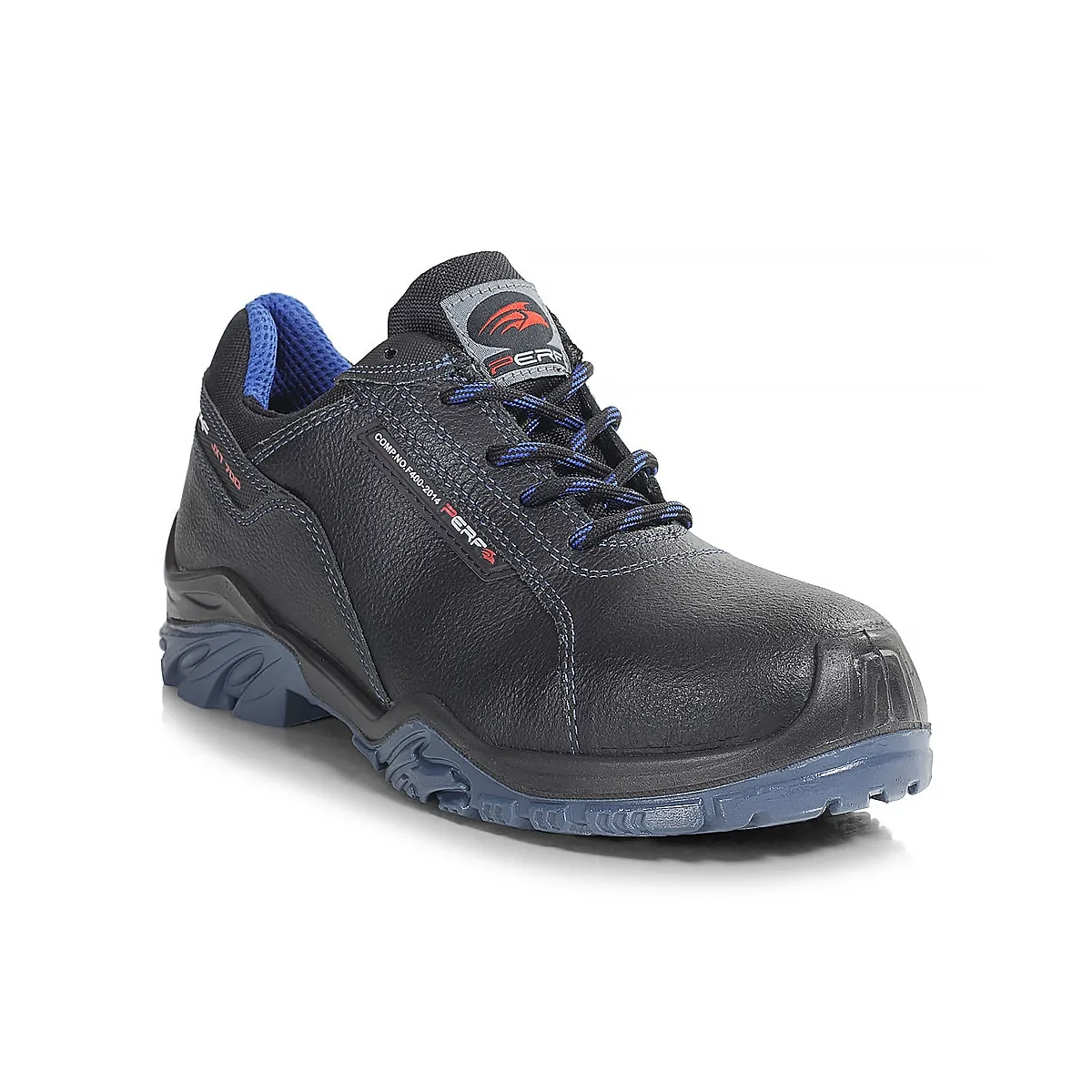 Perf Tornado Low FG Non-Metal Trainer — Black/Blue